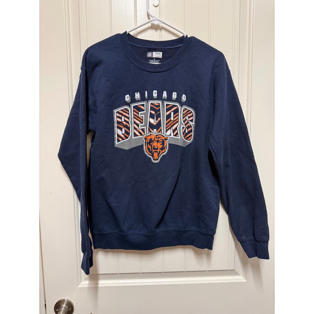 Chicago Bears Sweatshirt NFL Team Apparell Unisex Size Small